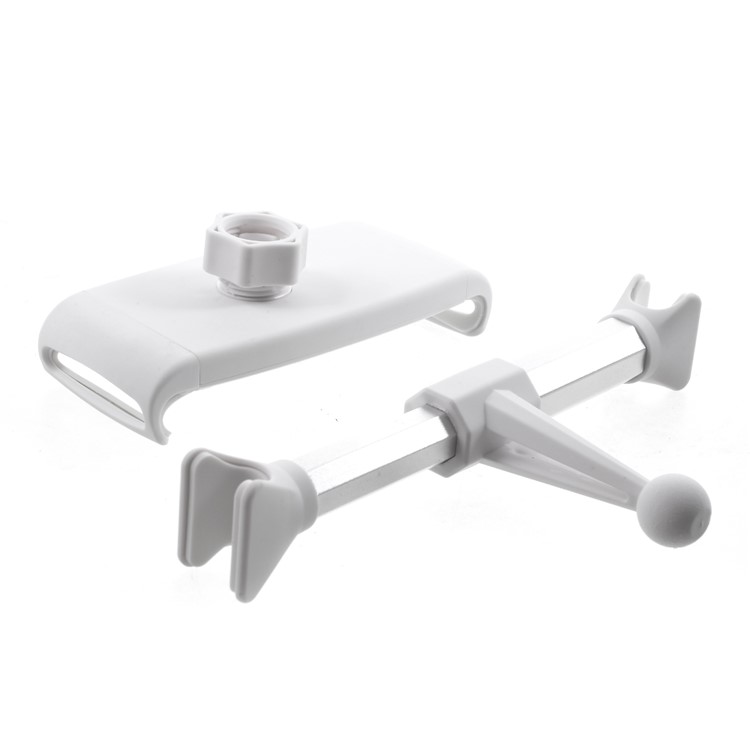 360-degree Rotatable Car Back Seats Pillow Bracket for Smartphones and Tablets - White-11
