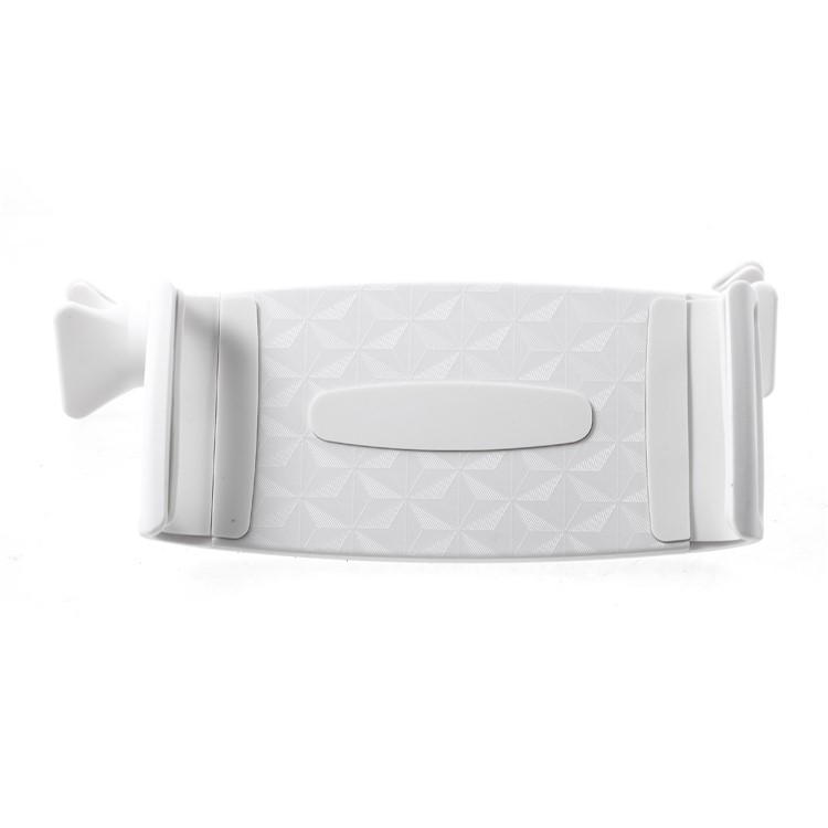 360-degree Rotatable Car Back Seats Pillow Bracket for Smartphones and Tablets - White-7