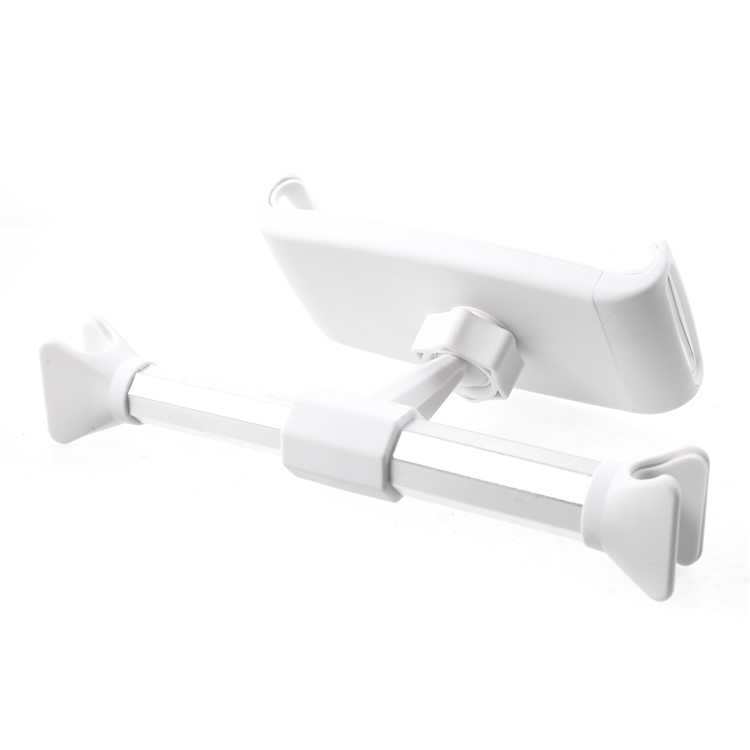 360-degree Rotatable Car Back Seats Pillow Bracket for Smartphones and Tablets - White-8