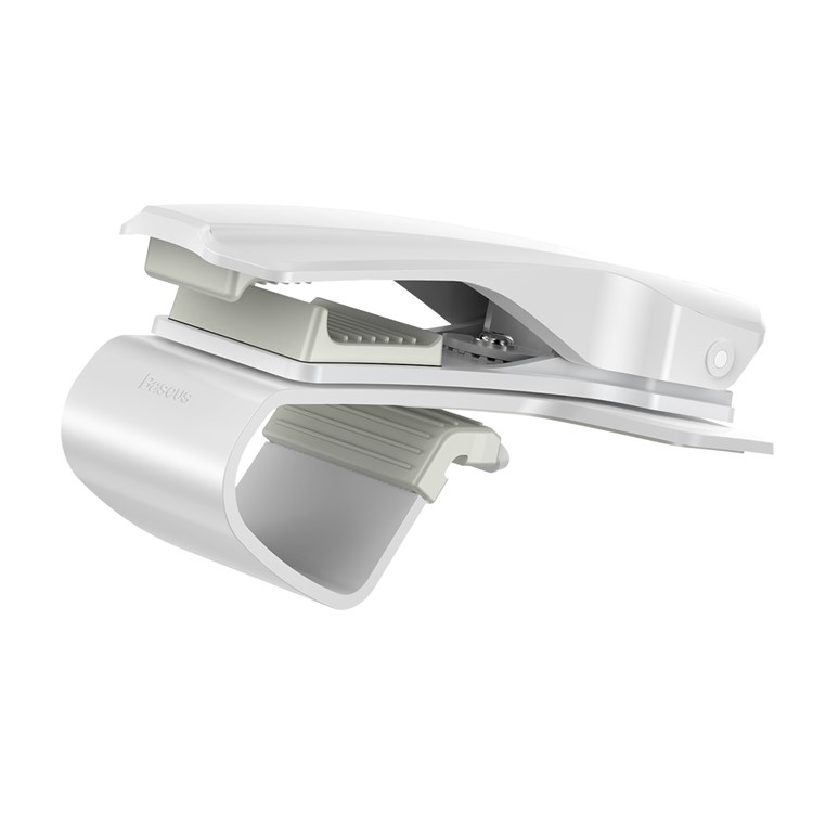 BASEUS Direct-view Navigation Clip Clamp Holder for iPhone X/8/8 Plus - White