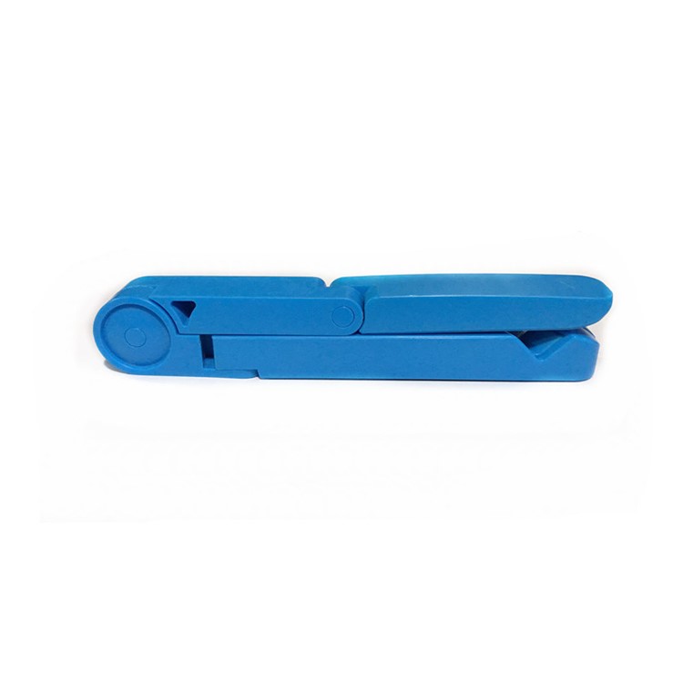 Portable Folding Adjustable Desk Bracket Mount Stand for Tablets - Blue-1