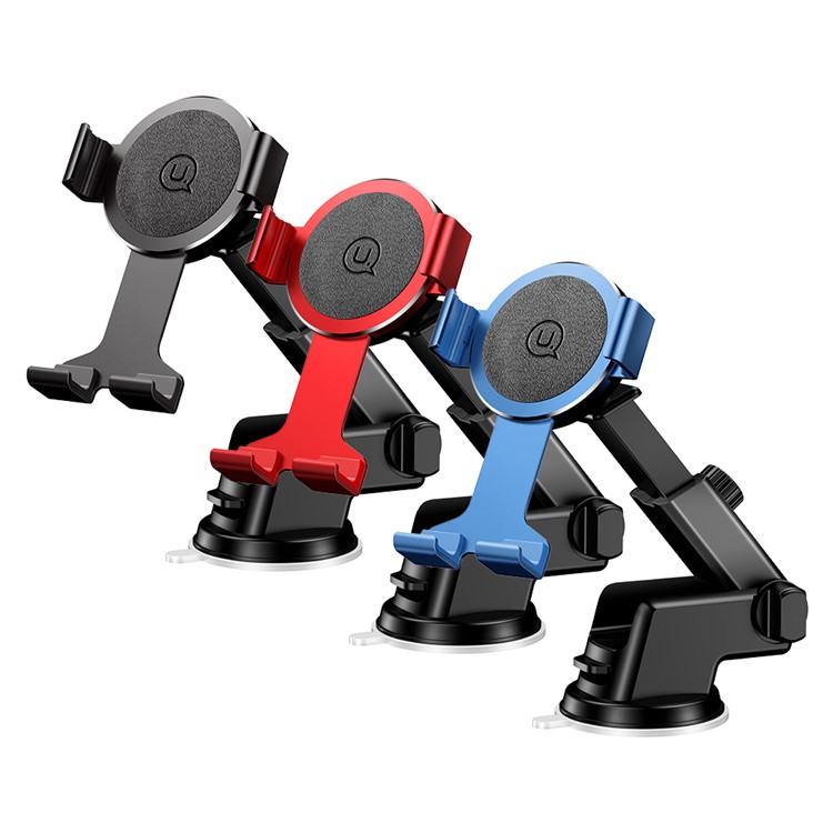 USAMS US-ZJ036 Adjustable Extensible Dashboard Gravity Strong Suction Car Holder - Blue-3
