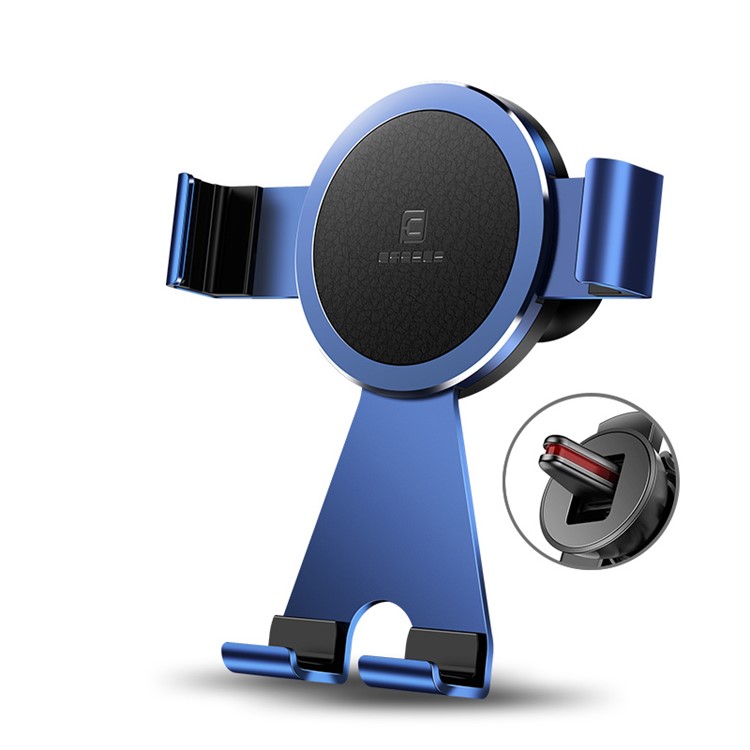 

Blue - CAFELF 360 Degree Rotating Car Air Vent Holder Car Mount for iPhone Samsung Huawei etc.