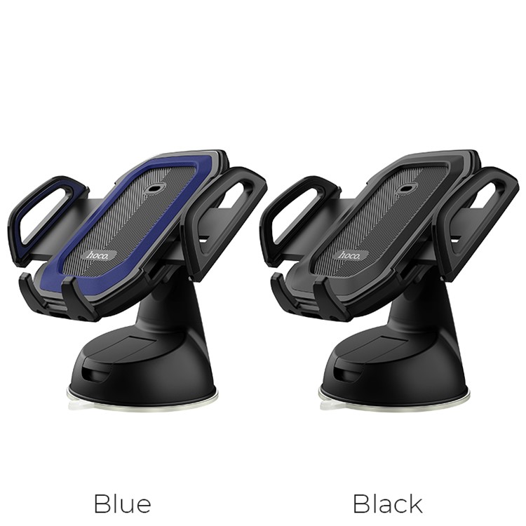 HOCO CA32 Platinum Infrared Auto-induction In-car Suction Cup / Air Vent Phone Holder -Black-2