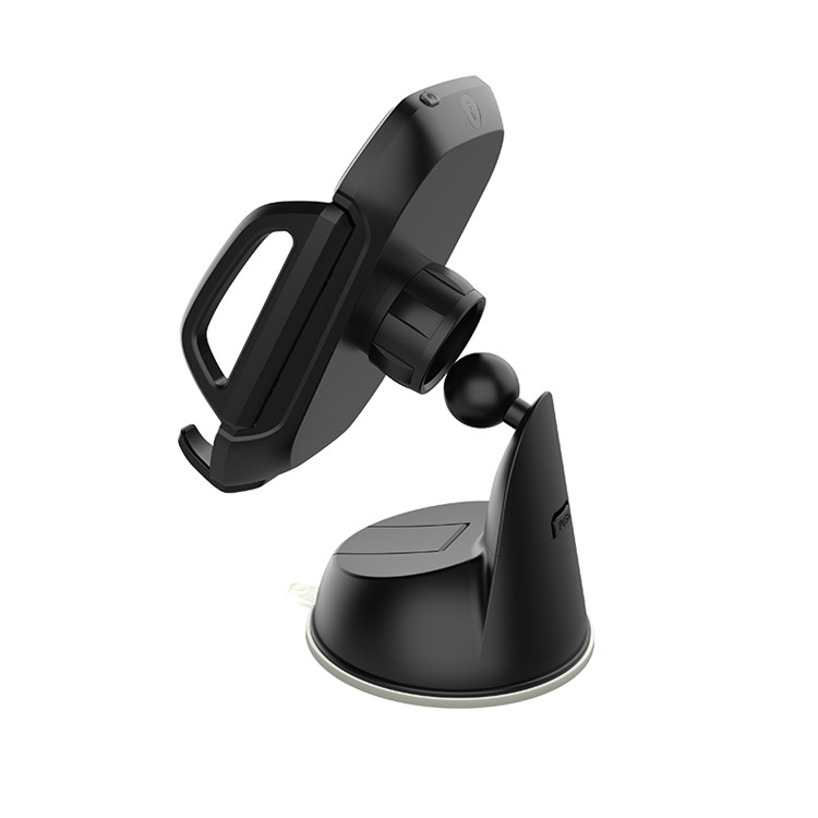 HOCO CA32 Platinum Infrared Auto-induction In-car Suction Cup / Air Vent Phone Holder -Black-4
