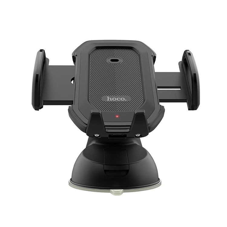 HOCO CA32 Platinum Infrared Auto-induction In-car Suction Cup / Air Vent Phone Holder -Black-6
