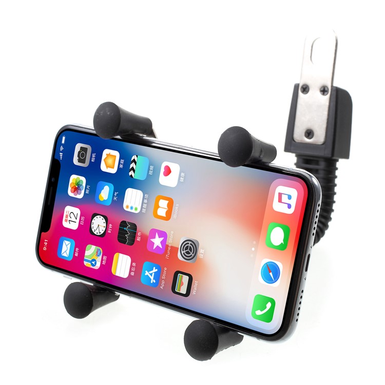 Universal Motorcycle Handlebar Mount Phone Holder, Width: 58-85mm-4