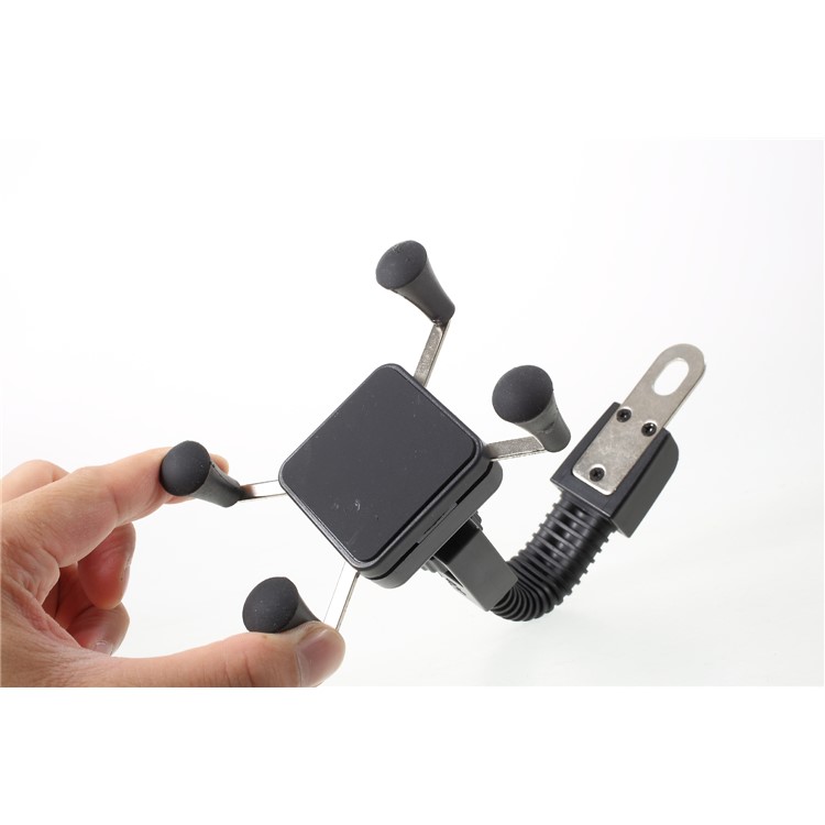 Universal Motorcycle Handlebar Mount Phone Holder, Width: 58-85mm-6