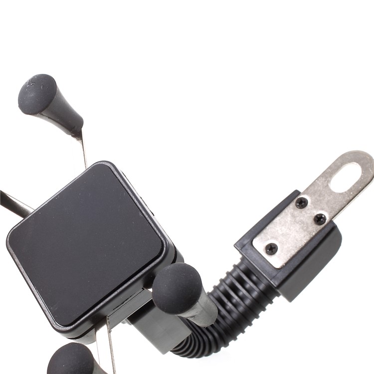 Universal Motorcycle Handlebar Mount Phone Holder, Width: 58-85mm-7