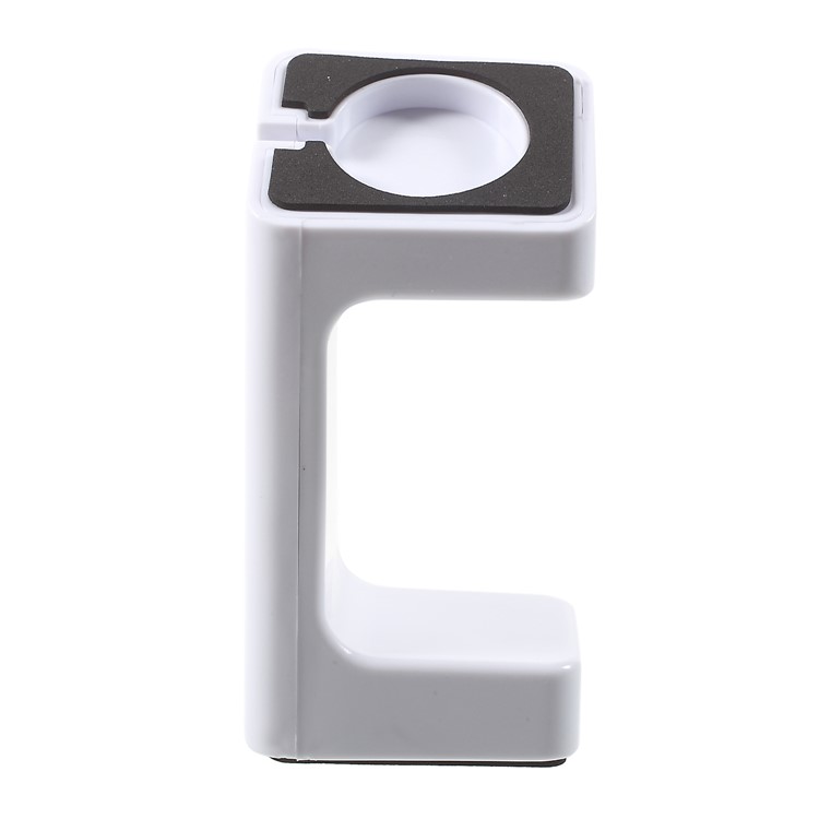 Non-slip Plastic Watch Stand Holder for Apple Watch - White-2