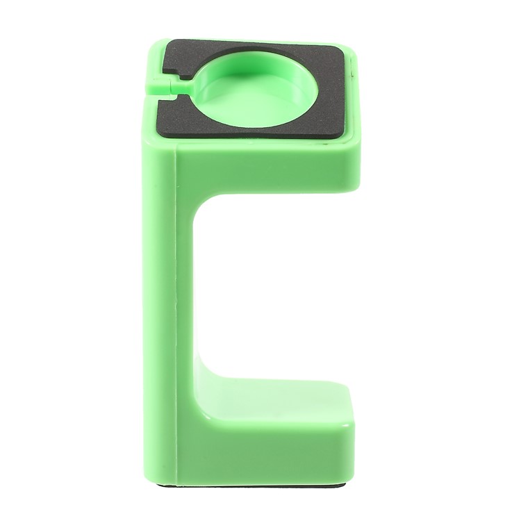 Plastic Non-slip Watch Holder Stand for Apple Watch - Green-2