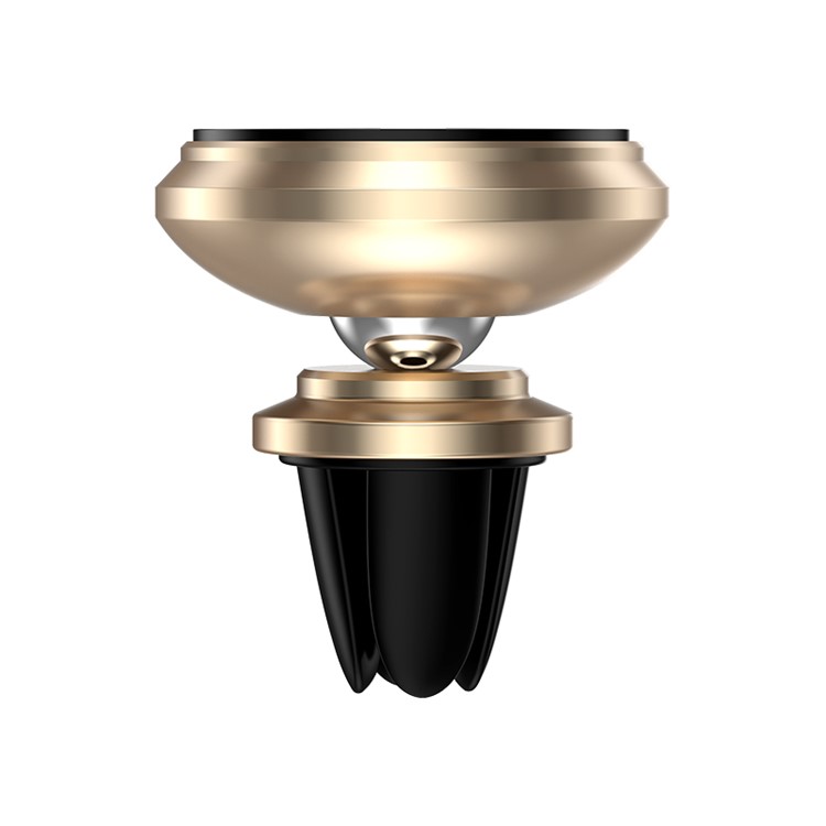 BENKS Mini Strong Magnetic Car Air Vent Mount Holder Stand - Gold-2