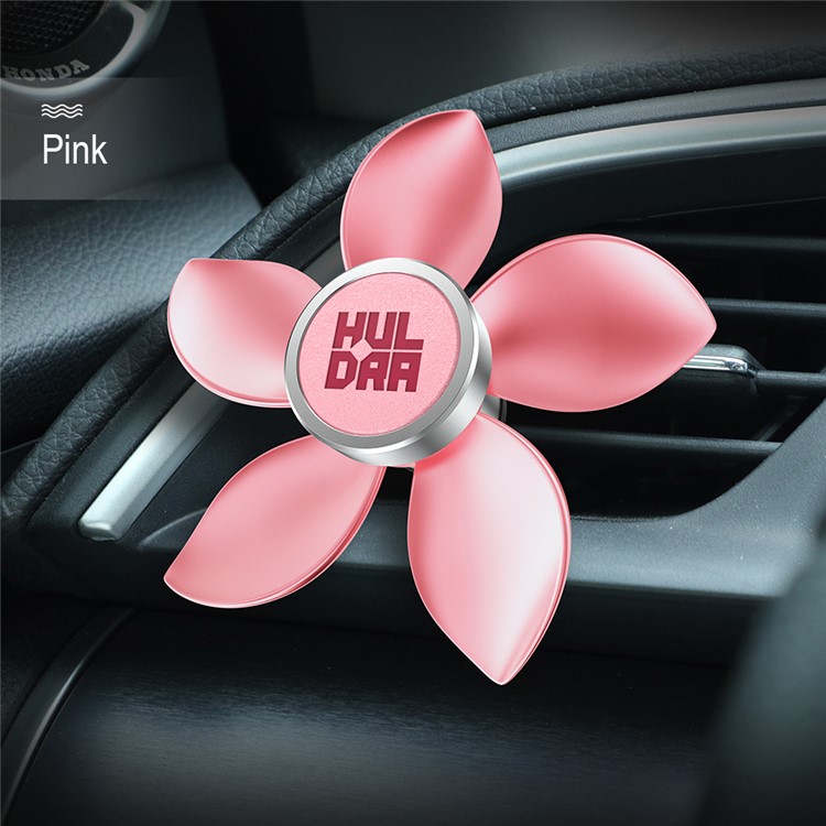

JOYROOM HL-ZS007 Blade Pattern Universal Magnetic Car Cradle Air Vent Holder for iPhone Samsung Huawei - Pink