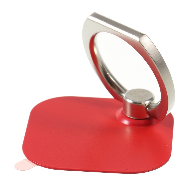 CMZWT Magnetic Phone Ring Kickstand for iPhone Samsung etc. - Red-3