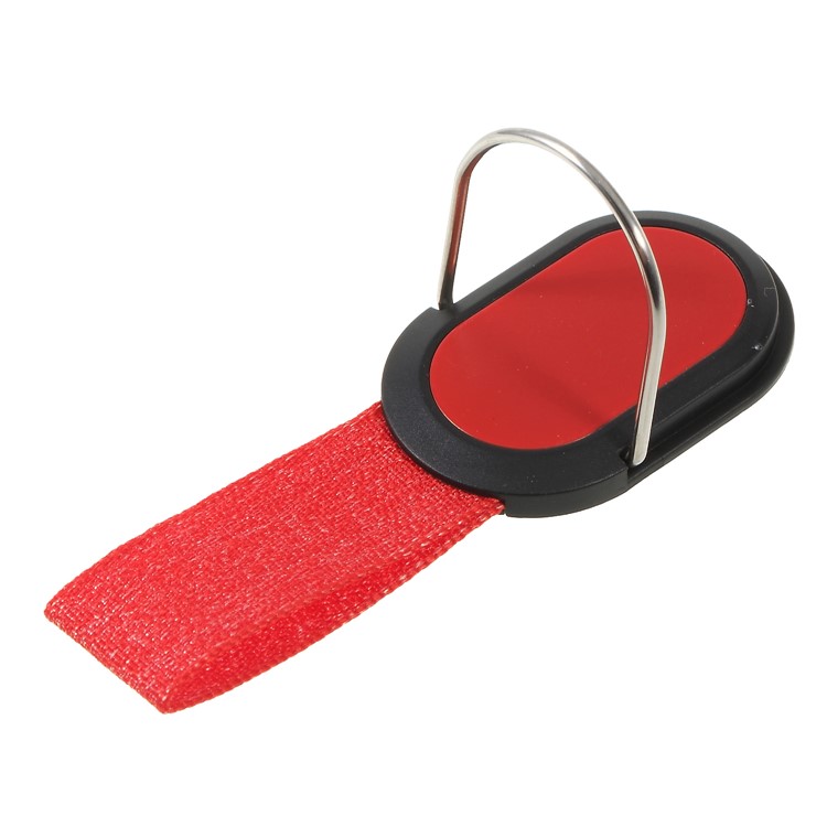 CMZWT Drop Resistant Finger Grip Ring Holder Kickstand for iPhone Samsung Etc. - Red-3