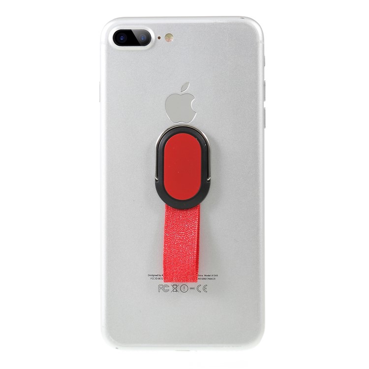 CMZWT Drop Resistant Finger Grip Ring Holder Kickstand for iPhone Samsung Etc. - Red-4