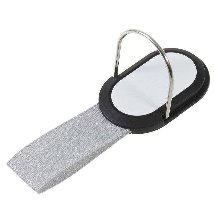 CMZWT Drop Resistant Finger Grip Kickstand Bracket for iPhone Samsung Etc. - White-2