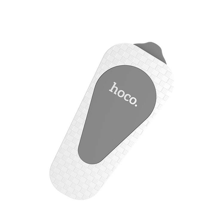 HOCO CA37 Multi-function Magnetic Car Air Outlet Phone Holder Car Mount for iPhone Samsung - White-3