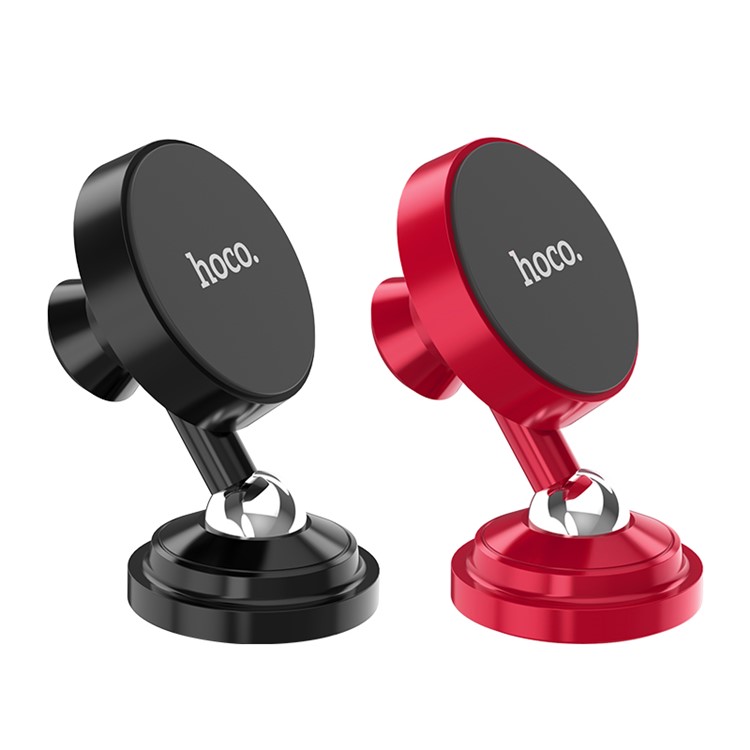 HOCO CA36 Dashboard Metal Mobile Phone Magnetic Car Holder for iPhone Samsung - Black-5