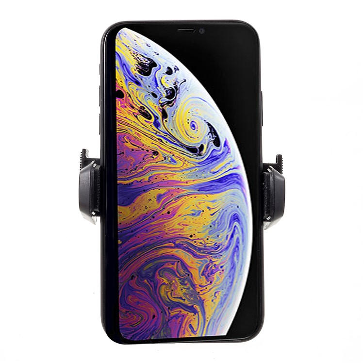 Berço Fácil Do Suporte Da Montagem Do Carro Do Respiradouro De Ar Do Um Toque Mini Para O Iphone Xs / X / 8 / Galáxia S9 De Samsung, Largura: 65mm-90mm-2