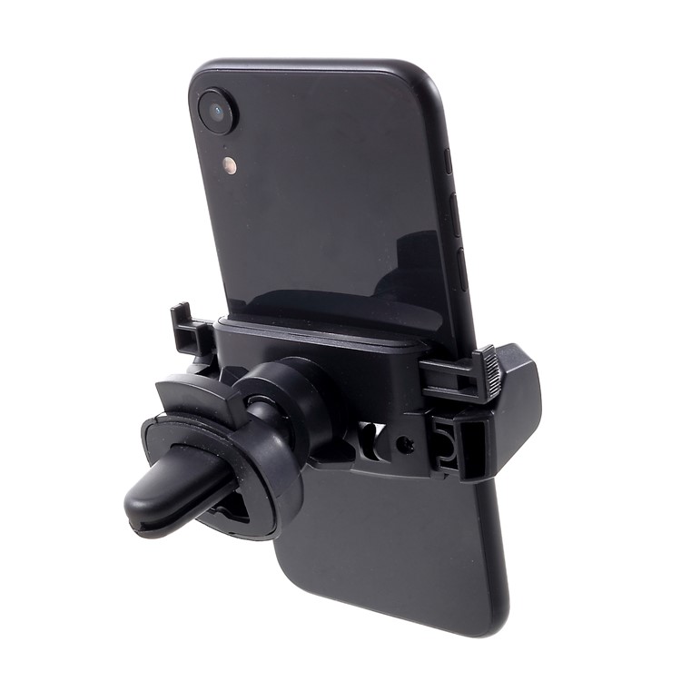 Berço Fácil Do Suporte Da Montagem Do Carro Do Respiradouro De Ar Do Um Toque Mini Para O Iphone Xs / X / 8 / Galáxia S9 De Samsung, Largura: 65mm-90mm-5