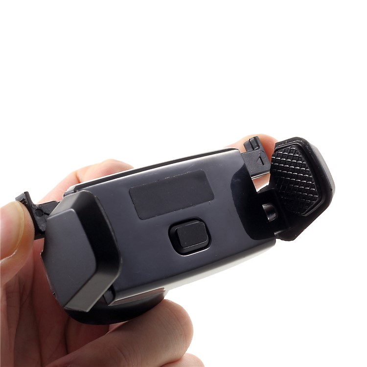 Berço Fácil Do Suporte Da Montagem Do Carro Do Respiradouro De Ar Do Um Toque Mini Para O Iphone Xs / X / 8 / Galáxia S9 De Samsung, Largura: 65mm-90mm-7