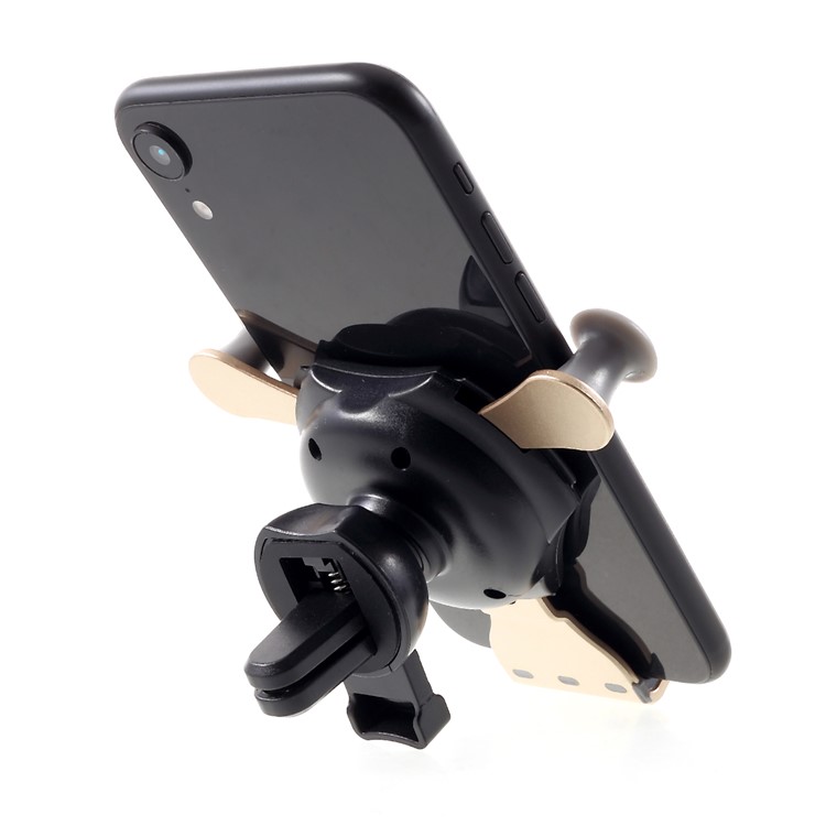 Suporte Automático de Telefone Para Celular de Suporte de ar Automático Para Smartphone de 4-6 Polegadas-3