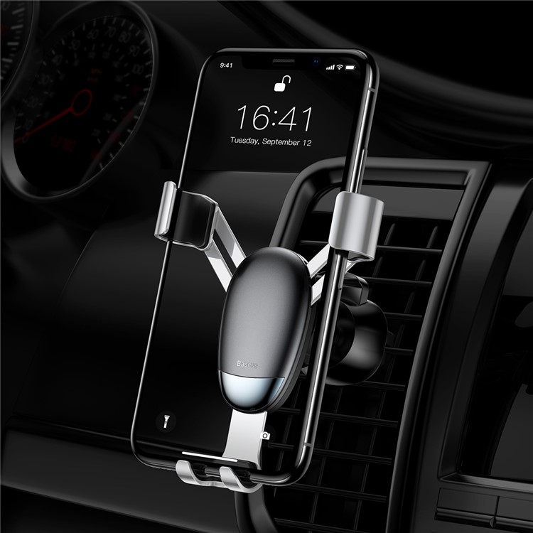 Baseus миниатюрный автомобильный кронштейн для воздухозаборника для iphone