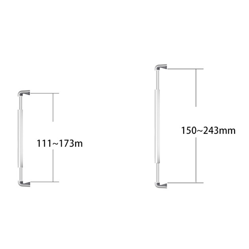 Foldable Rotary Aluminium Alloy Desktop Holder Stand for Smartphone Tablet - Grey-14