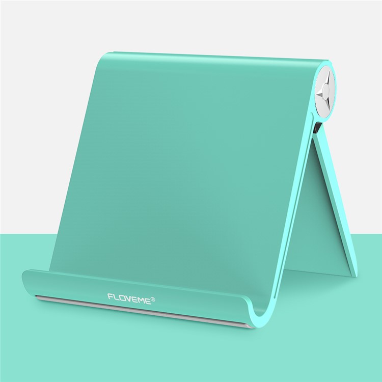 

FLOVEME Universal ABS Adjustable Desktop Stand Holder for Smartphone / 12.5 inch Tablet - Green, Galaxy S10