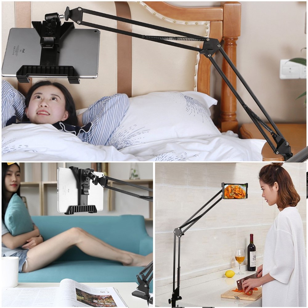 360 Rotatable Holder Stand for Tablet and Smartphone with 4.4~7.7 inches-5