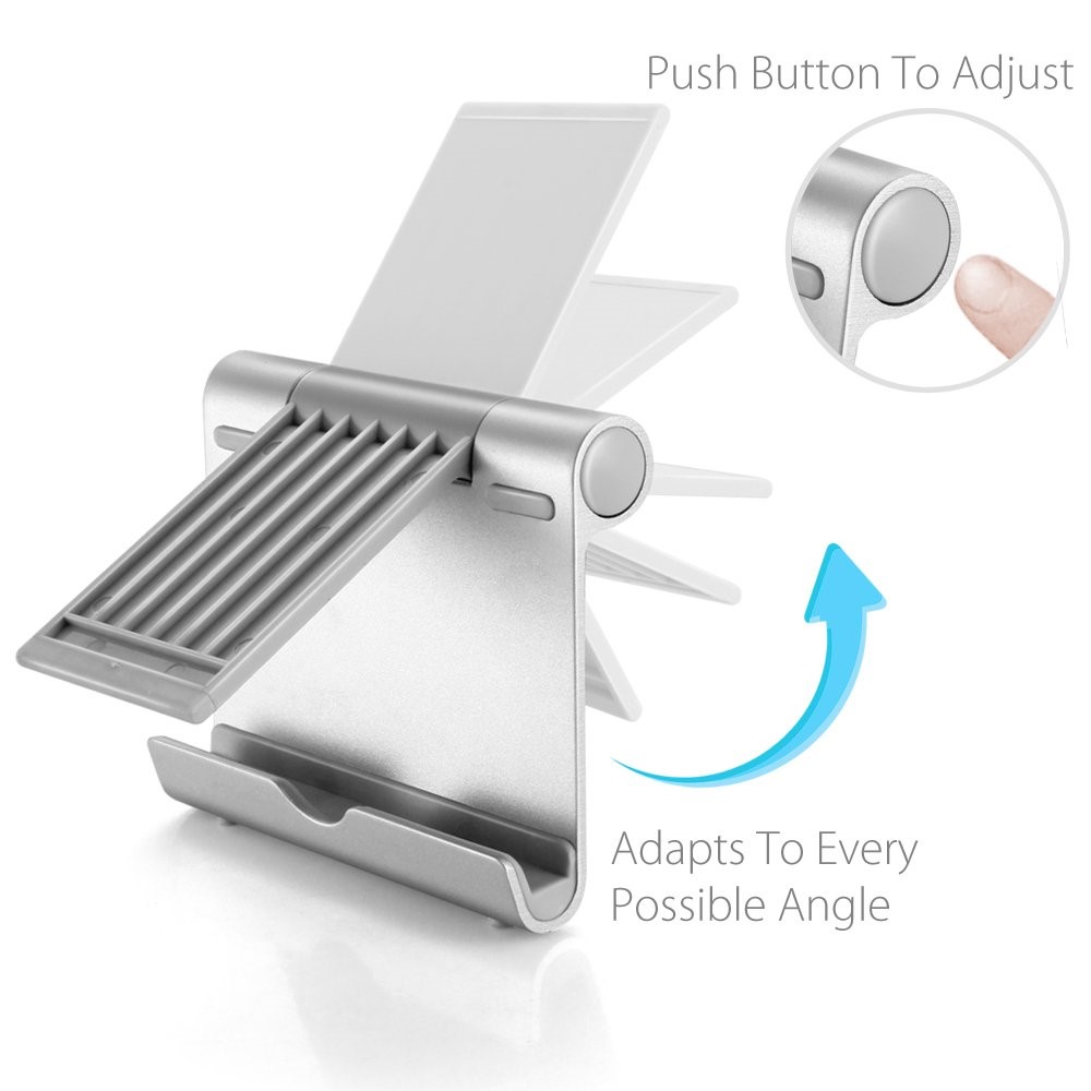 Portable Multi-Angle Stand for Tablets Smartphones Desktop Holder Adjustable Bracket-7