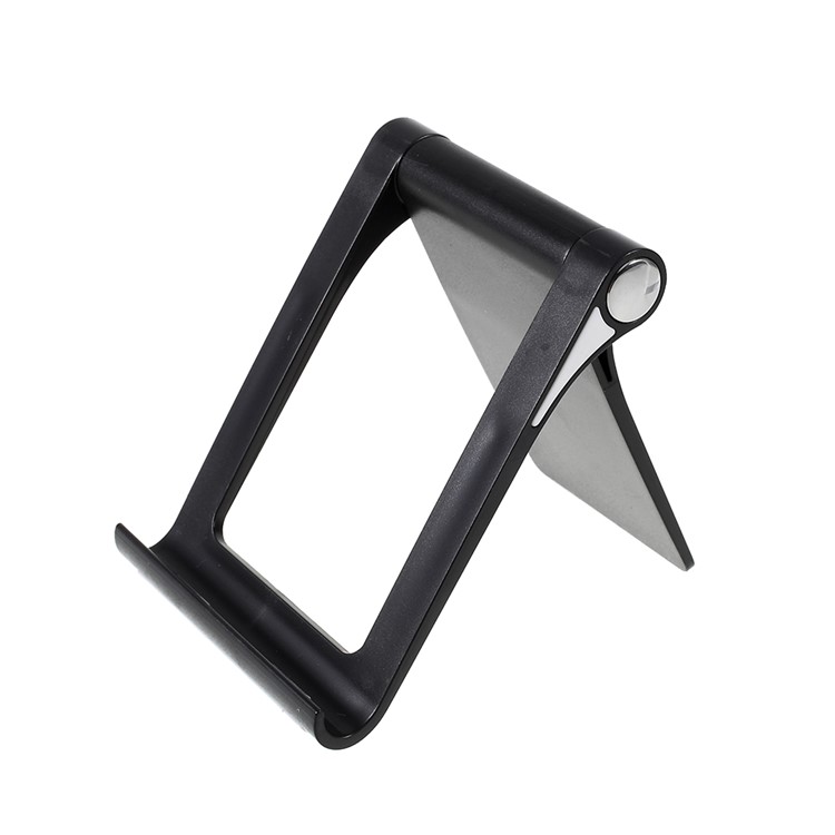 Soporte De Teléfono Celular De Escritorio Tablet Soporte - Negro-4