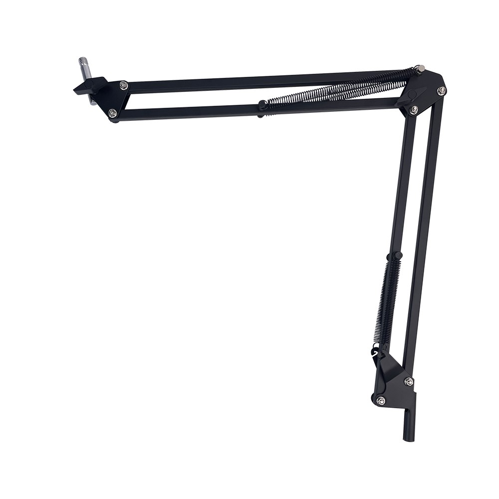 Rodd NB-35 Rundfunkstudio Mikrofon Mic Ständer Metall Boom Scissor Suspension Armhalterung - Schwarz-7