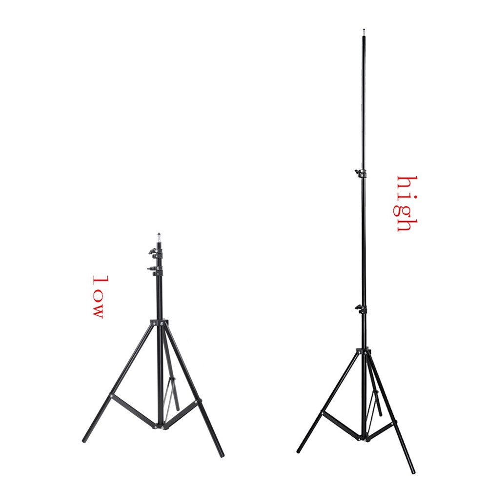 2.1m Height Mobile Phone Bracket Photo Tripod Fill Light Bracket for Live Broadcast Photo-3