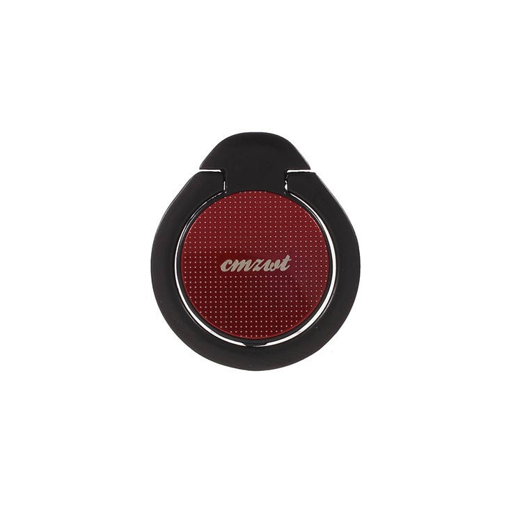 Ultra-thin Mobile Phone Ring Grip Stand Holder - Red-2