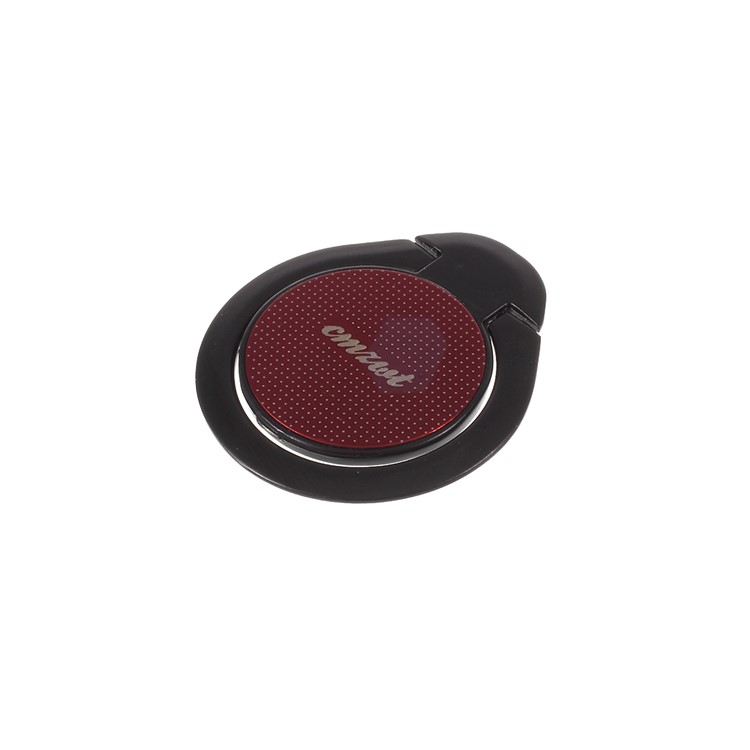 Ultra-thin Mobile Phone Ring Grip Stand Holder - Red-3