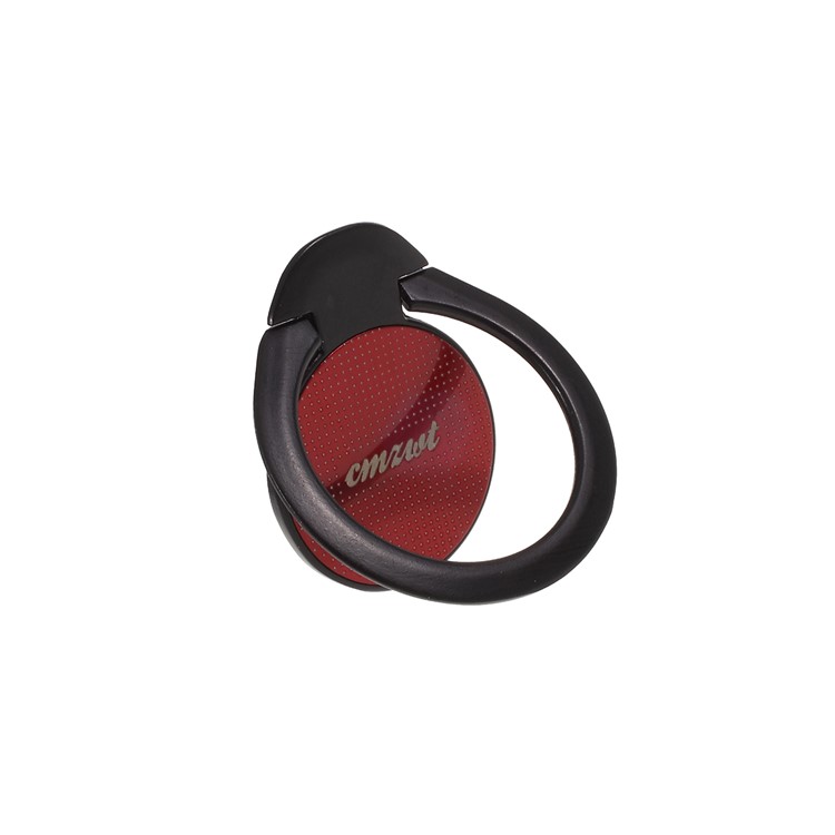 Ultra-thin Mobile Phone Ring Grip Stand Holder - Red-4