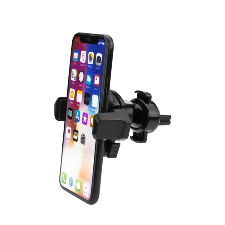 360 Degree Rotation Car Phone Holder Air Vent Outlet Mount Stand Mobile Holder-8