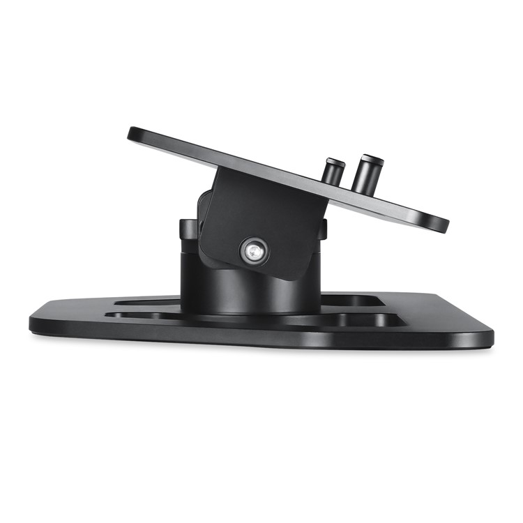 Horizontal 360 Rotation Tilt Stand with Precision Bearing Bracket for Amazon Echo Show 2nd - Black-3