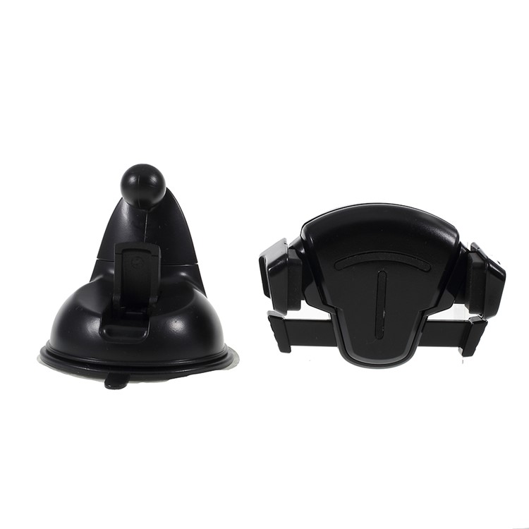 XWJ-A062 360 Degree Rotating Solicone Sucker Mobile Phone Holder Car Bracket - Black-3