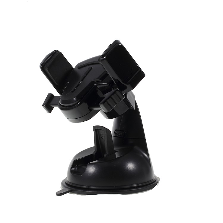 XWJ-A062 360 Degree Rotating Solicone Sucker Mobile Phone Holder Car Bracket - Black-4