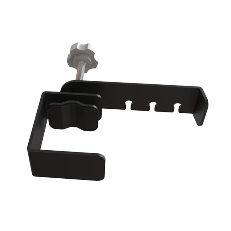 Metallhakenhalter Für Gaming-Kopfhörer Mit Verstellbaren, Drehbaren Armklemmen. Universelle Passform. Eingebauter Kabelclip-8