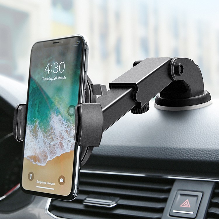 Car Phone Holder Stand Suction Cup Clip-on Car Navigation Bracket-9