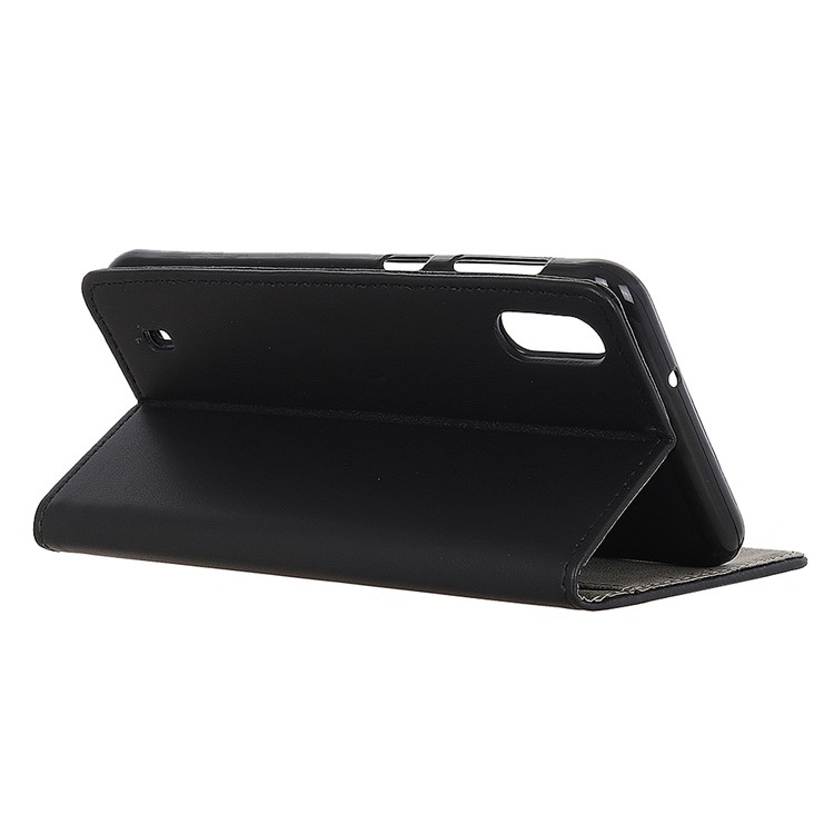 Wallet Leather Stand Case for ZTE A7 2019 - Black-5