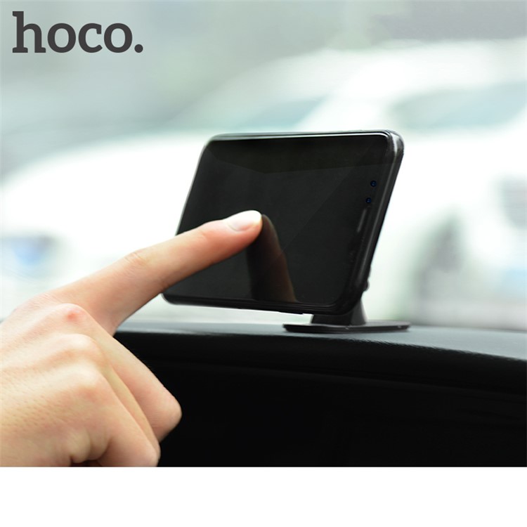 HOCO CA24 Lotto Series Magnetic Automotive Center Adsorbed Desktop Mounts Car Mounts Holder-9