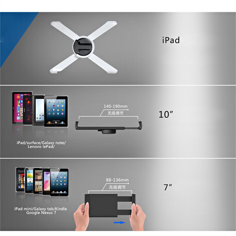 UPERGO OA-2S Tablet Stand Stand Suport de Alumínio Tabela de Levantamento de Liga de Alumínio