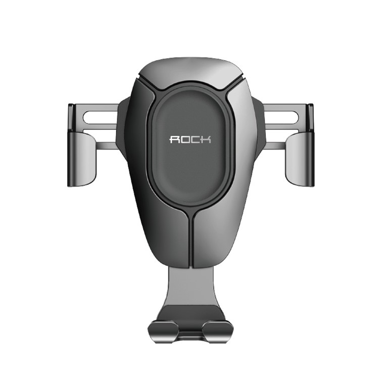 

ROCK Pro Gravity Air Vent Car Mount Bracket Auto Lock Vehicle-mounted Phone Holder - Tarnish, iPhone XR 6.1 inch