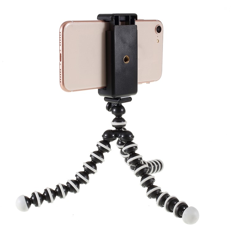 Octopus Stativ Octopus Bracket 360 Grad Rotation Mini Universal Handy Halter Stand Anti-crack Telefon Stativ Stand Für Live Streaming Vlogging Video