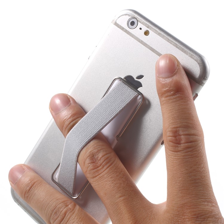 Shop Finger Grip Elastic Band Strap Phone Holder with Stand for Mobile